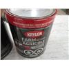 Image 3 : Krylon Paint (Red - Partial, Yellow - Full)
