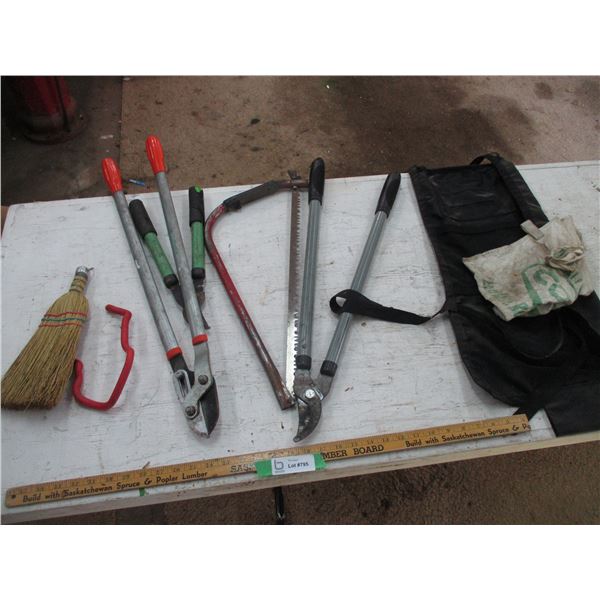 Branch Cutters, Buck Saw, Misc.