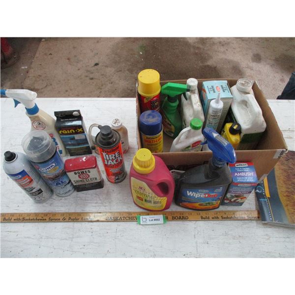 Partial Fluids (Gunk, Killex, Tire Jack, Misc.)