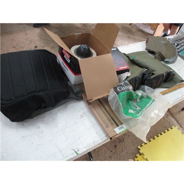 Seat Cover, Gasket, Hip Waders, Chest Waders, Misc.