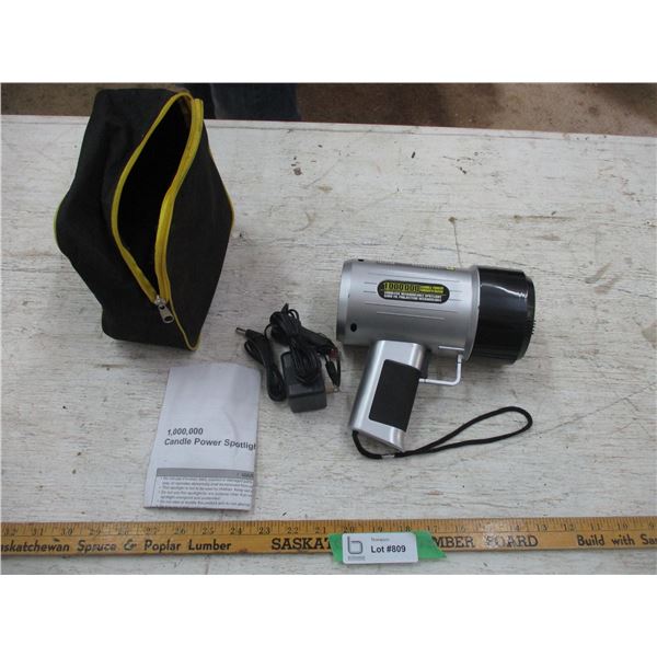 Cordless Rechargeable Spotlight with Case & Charger