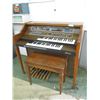 Image 1 : Baldwin Electric Organ Keyboard with Bench & Song Books