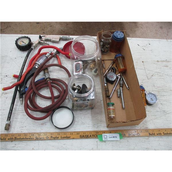 Air Hose Adapters, Air Testers, Tire Patch, Misc.