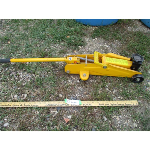 Yellow Floor Jack