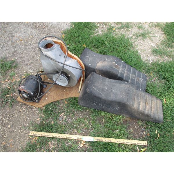 Hard Rubber Ramps, Blower