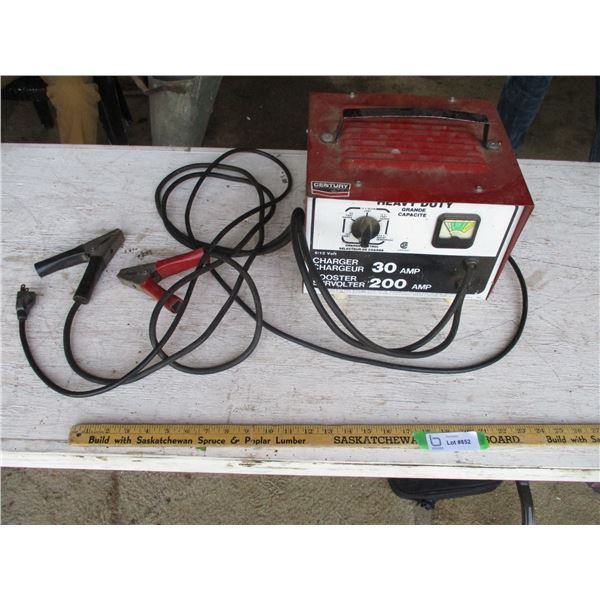Century 30 Amp Heavy Duty Battery Charger & Booster