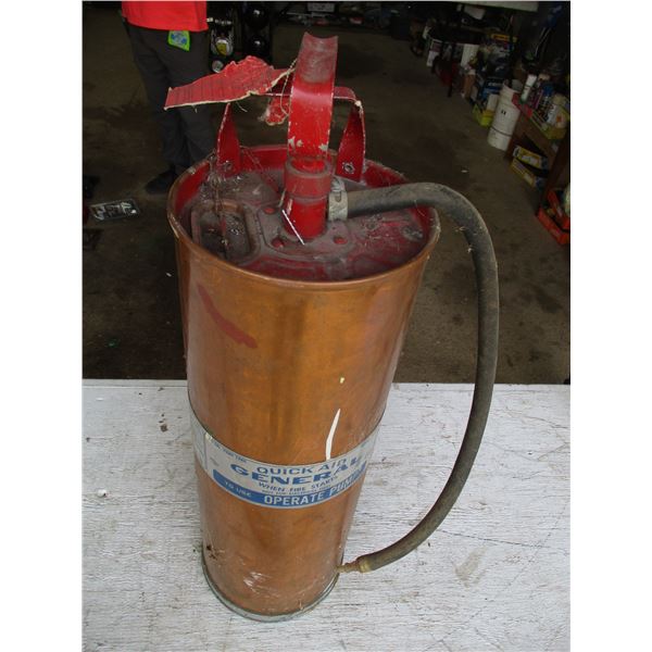 Vintage General Fire Extinguisher