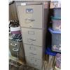 Image 1 : 4 Drawer Metal Filing Cabinet