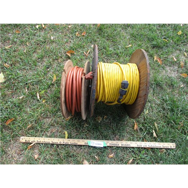 (2) Extension Cords with Spools