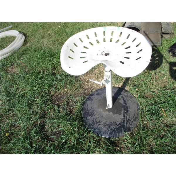 Implement Seat with Stand