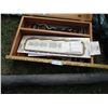 Image 5 : Canes, Tarps, Wooden Box with Contents, Gaskets, Misc.