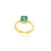 Image 1 : 1.59ct Emerald 18K YG 4.36gm Ring