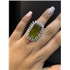Image 4 : 16.43CT NATURAL COPPER BEARING PARAIBA TYPE TOURMALINE 14K W/G RING