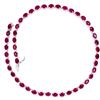 Image 1 : 40ct RUBY 14K WHITE Gold 24.5gm Necklace