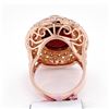 Image 2 : 9.52ct OPAL 14K ROSE Gold 15.5gm Ring