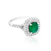 Image 2 : 1.18ct Natural Emerald 14K Yellow Gold 4.5gm Ring