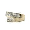Image 2 : Romantic and Sophisticated Bypass Diamond Ring