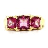 Image 1 : Precisely Pink Tourmaline Trinity Ring