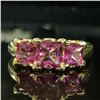 Image 4 : Precisely Pink Tourmaline Trinity Ring