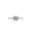 Image 1 : Diamond Solitaire Traditional Engagement Ring