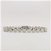 Image 5 : Graduating Diamond Eternity Bracelet Bezel Set