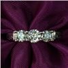 Image 6 : Romantic and Elegant Three Diamond Band