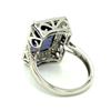 Image 4 : Iolite and Diamond Ring Classic Look Trending Gem