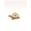 Image 1 : DANFRERE Vintage Gold and Diamond Turtle Brooch