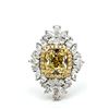 Image 1 : GIA Fancy Light Yellow Diamond Convertible Ring