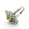 Image 2 : GIA Fancy Light Yellow Diamond Convertible Ring