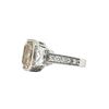 Image 2 : 2.01 CT Fancy Color Diamond & White Diamond Ring