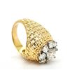 Image 3 : 1.02CT Diamond in a Vintage-Inspired Halo Ring GIA
