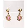 Image 3 : Pink Tourmaline Dangling Earrings
