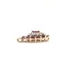 Image 3 : Vintage Ruby and Diamond Navette Pendant