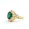 Image 2 : Stunning Emerald and Diamond Ring