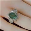 Image 5 : Stunning Emerald and Diamond Ring
