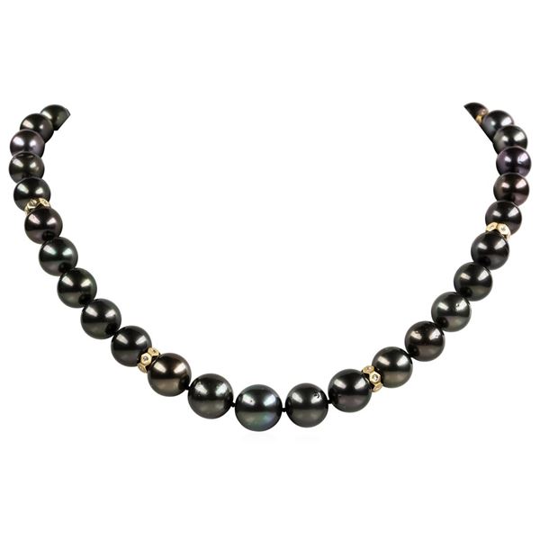 Pearl and Diamond Necklace