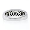 Image 7 : New 18k White Gold 1.0 ctw Round Brilliant Pave & Shared Prong Diamond Band Ring