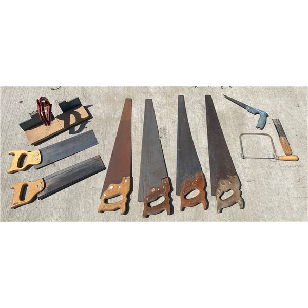 HAND SAWS, LOT