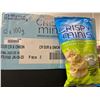 Image 1 : CASE LOT- Crispy Minis Rice Chips Sour Cream and Onion - 12x100g