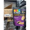 Image 1 : CASE LOT- Kind Dark Chocolate and Vanilla Cashew Dipped Clusters- 8x113g