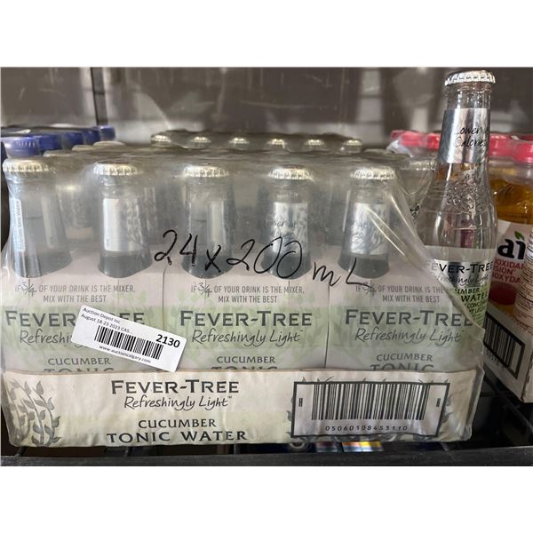 CASE LOT- Fever-Tree Cucumber Tonic Water -24x200ml