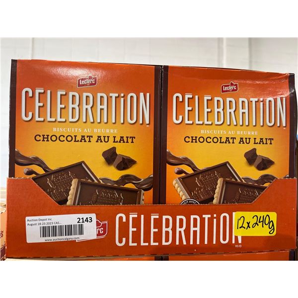 CASE LOT- Celebration Biscuits with Milk Chocolate