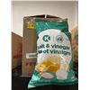 Image 1 : CASE LOT- Salt & Vinegar Potato Chips- 8x180g