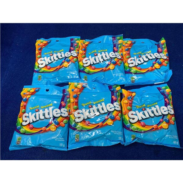 Tropical Skittles Candy (6 x 191g)