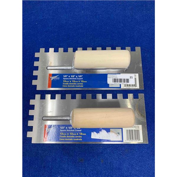 Square Notched Trowel (2ct)