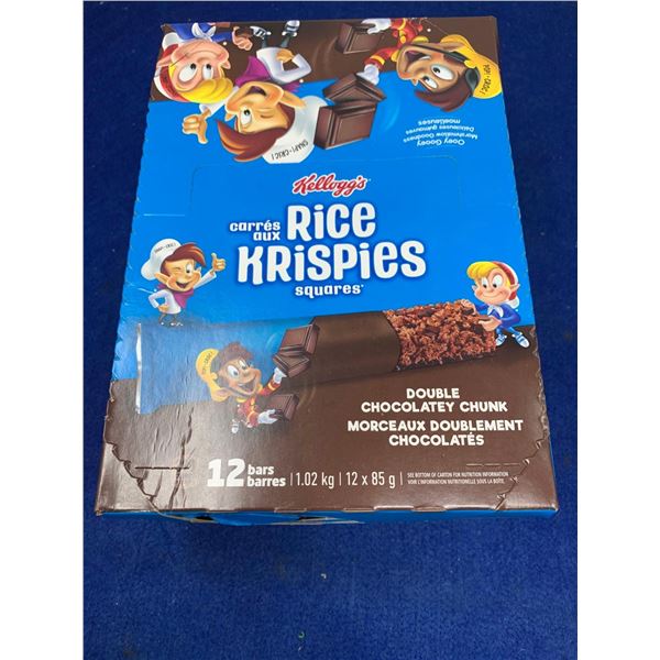 Kellogg's Double Chocolatey Chunk Rice Krispies Squares (12 x 85g)