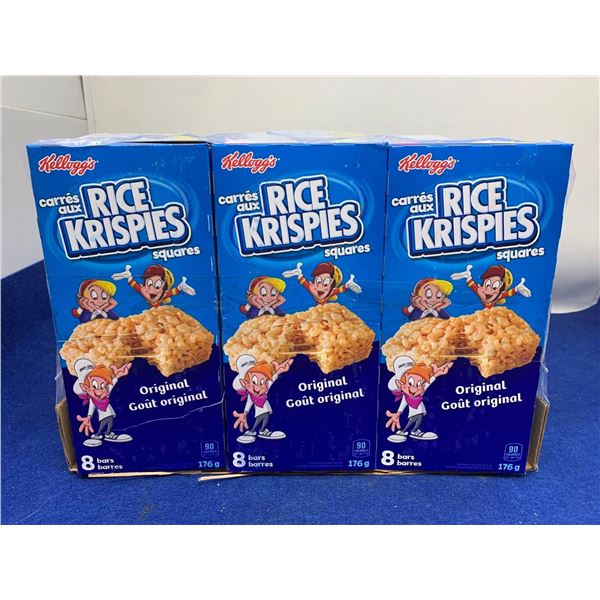 Kellogg's Original Rice Krispies Squares (3 x 8)