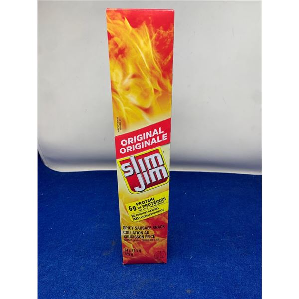Slim Jim-Original Spicy Sausage Sticks (24 x 27.5g)