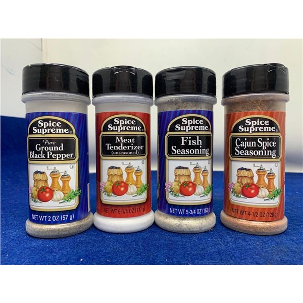 Lot of Assorted Spice Supreme Seasonings (4ct)
